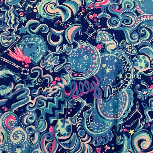 LILLY PULITZER EXTRA LARGE COSMIC KISMET PJS SET NWT - Picture 7 of 10